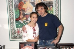 Zaparozhe Exhibit during Coffee Hour